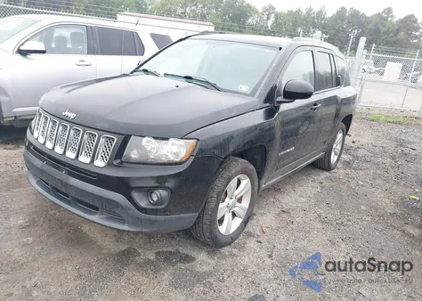 2014 Jeep Compass Latitude from USA, damaged, VIN 1C4NJDEB8ED741193